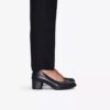 Shaya Poppy-pumps i svart skinn for damer