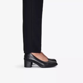 Shaya Poppy-pumps i svart skinn for damer