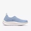 Solevana Knit lyseblå Sneakers for kvinner