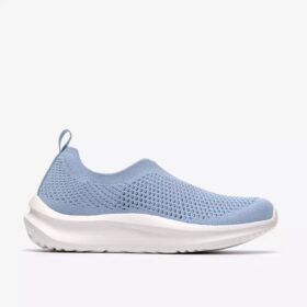 Solevana Knit lyseblå Sneakers for kvinner