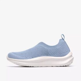 Solevana Knit lyseblå Sneakers for kvinner