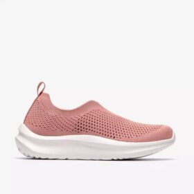 Solevana Knit-Sneakers for kvinner i støvrosa
