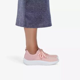 Solevana Lace-Sneakers for kvinner i støvrosa