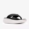 Solevana Post svart Flip-flop for kvinner