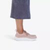 Solevana-sneakers for damer i lysrosa