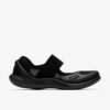 Solevana-sneakers med stropp for kvinner i svart