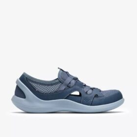 Solevana Step blågrå Slip-ons for damer