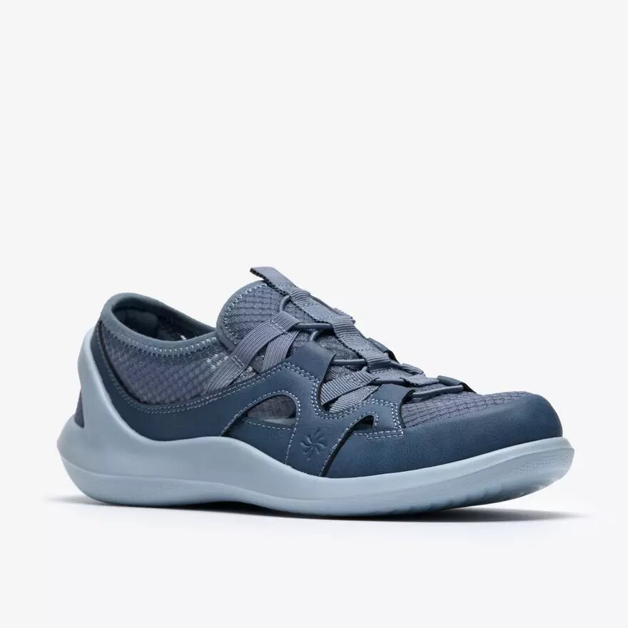 Solevana Step blågrå Slip-ons for damer Solevana Step blågrå Slip-ons for damer