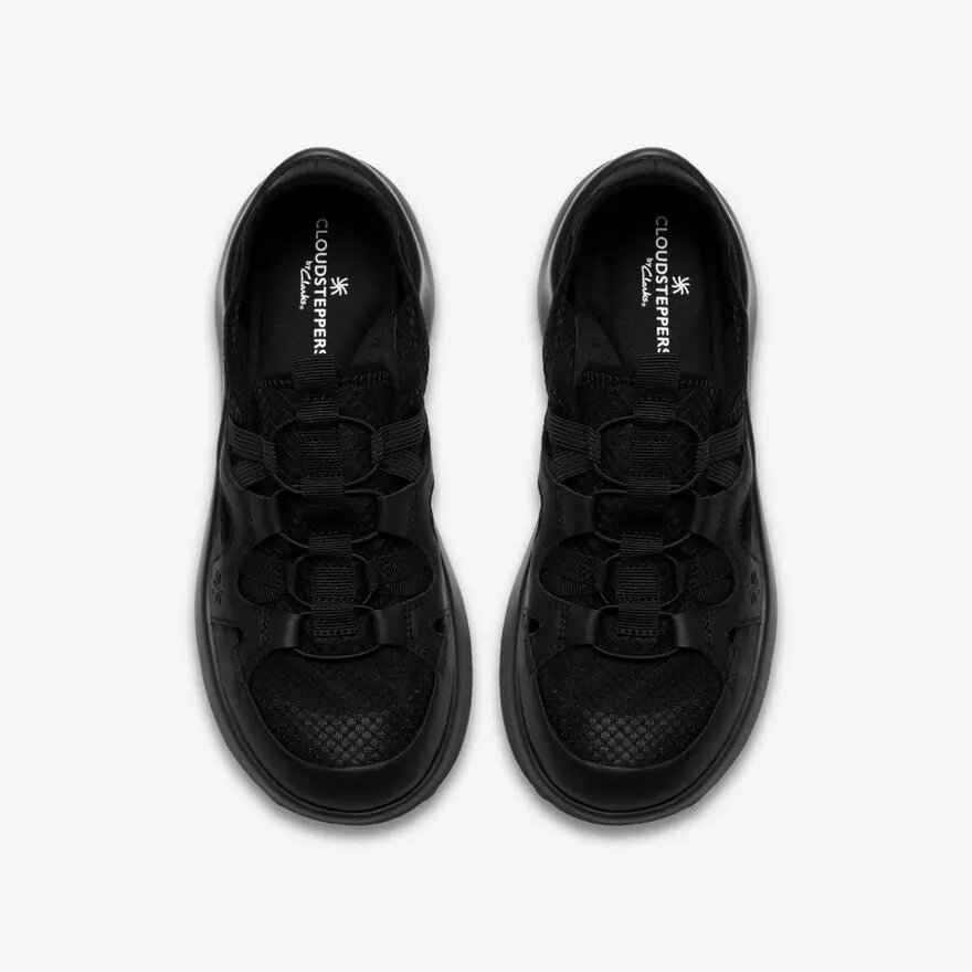 Solevana Step, svarte Slip-ons for damer Solevana Step, svarte Slip-ons for damer