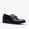 Steadwell Bit Loafers i svart skinn for menn