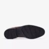 Steadwell Step Loafers for menn i mørkbrunt skinn