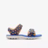 Surfing Air Blue flate sandaler for barn, USA