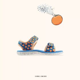 Surfing Air Blue flate sandaler for barn, USA Surfing Air Blue flate sandaler for barn, USA
