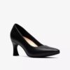 Tammitha Eve-pumps i svart skinn for damer