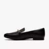 Tamna Iris loafer i svart skinn for damer