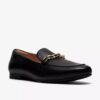 Tamna Iris loafer i svart skinn for damer