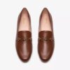 Tamna Iris loafer i tan skinn for damer