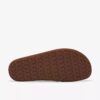 Torford Cross brune flate sandaler i skinn for menn