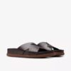Torford Cross brune flate sandaler i skinn for menn