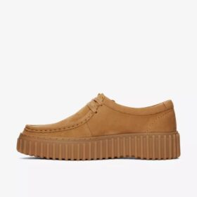 Torhill Bee lysebrune nubuck-mokkasiner for kvinner, USA