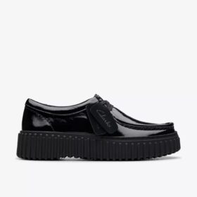 Torhill Bee svart lakksko for kvinner Wallabee Torhill Bee svart lakksko for kvinner Wallabee
