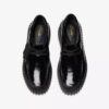 Torhill Bee svart lakksko for kvinner Wallabee