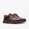 Un Briley Lace-sko i mahognifarget skinn for menn | clarks
