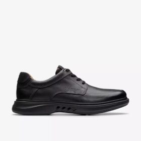 Un Briley Lace – sorte skinn-Oxford-sko for menn | clarks