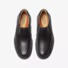 Un Briley Step loafer i svart skinn for menn | clarks