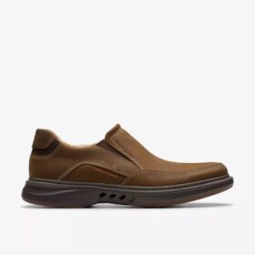 Un Briley Step-loafers for menn i bivoksbehandlet skinn | clarks