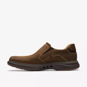 Un Briley Step-loafers for menn i bivoksbehandlet skinn | clarks
