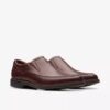 Un Kendric Go loafer i mahognyfarget skinn for menn | clarks