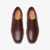 Un Kendric Go loafer i mahognyfarget skinn for menn | clarks