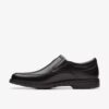 Un Kendric Go loafer-sko for menn i svart skinn | clarks