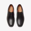 Un Kendric Go loafer-sko for menn i svart skinn | clarks