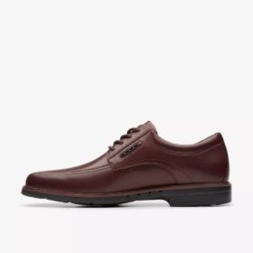 Un Kendric Way mahognyfargede skinn-Oxfords for menn | clarks Un Kendric Way mahognyfargede skinn-Oxfords for menn | clarks