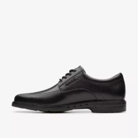 Un Kendric Way sort skinn-Oxford for menn | Clark’s Un Kendric Way sort skinn-Oxford for menn | Clark’s