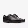 Un Kendric Way sort skinn-Oxford for menn | Clark’s