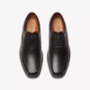 Un Kendric Way sort skinn-Oxford for menn | Clark’s