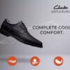 Un Kendric Way mahognyfargede skinn-Oxfords for menn | clarks