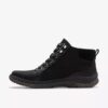 Vanntette Chelsea boots i svart skinn for kvinner fra Orlene Top