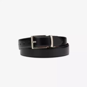 Vendbare belter for menn i svart/beige