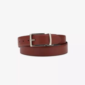 Vendbare belter for menn i svart/beige