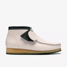 Walla Boot Rb for menn i hvitt skinn fra Wallabees