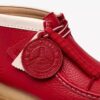 Walla Boot Rb for menn i rødt Wallabees-lær