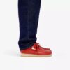 Walla Boot Rb for menn i rødt Wallabees-lær
