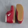 Walla Boot Rb for menn i rødt Wallabees-lær