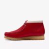 Walla Boot Rb for menn i rødt Wallabees-lær