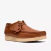 Wallabee 2604 for menn i brunt skinn