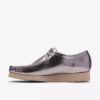 Wallabee 2604 for menn i sølvlakkert Wallabee
